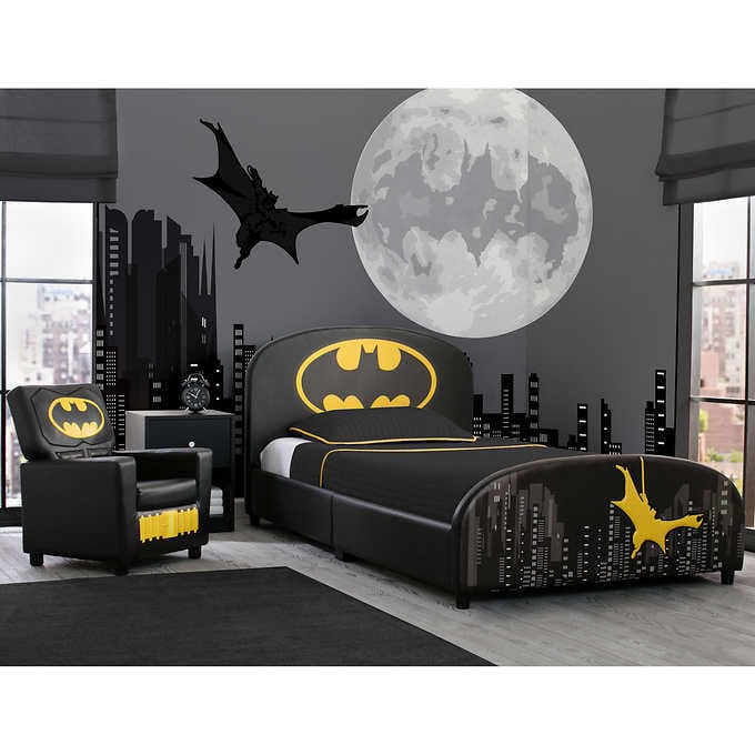 Jojo Siwa and Batman Upholstered Twin Beds $199 & $249