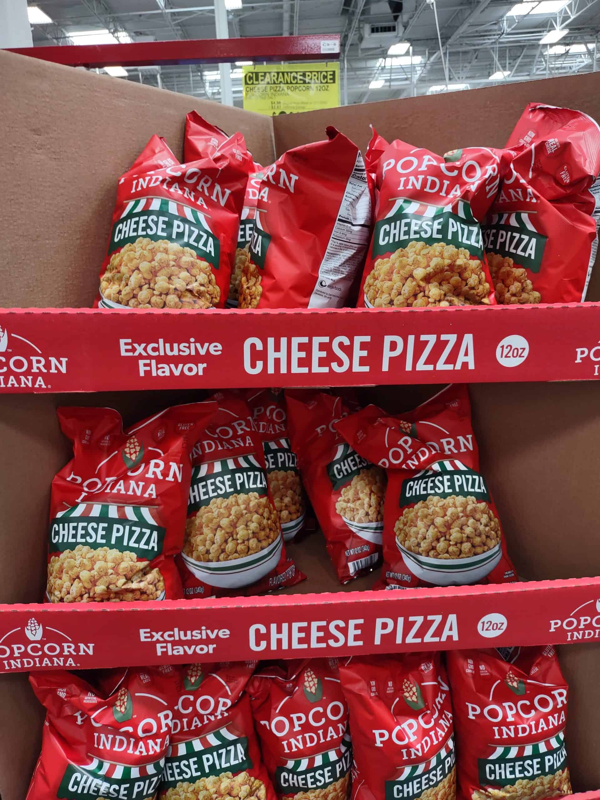 Cheese Pizza Popcorn 12oz Clearance $2.91 at Sam’s