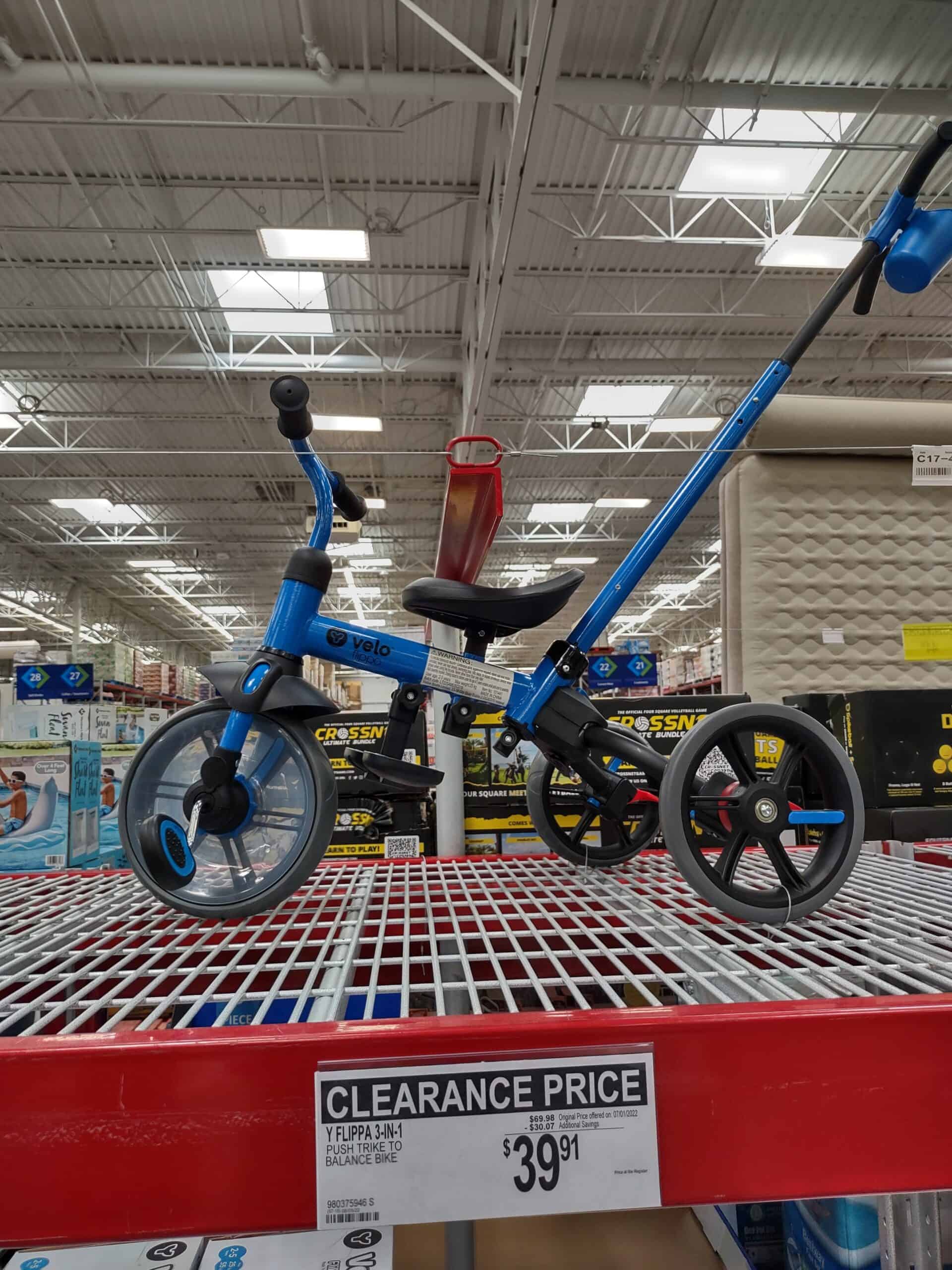 3 In 1 Toddler Trike ONLY $29 at Sam’s Club