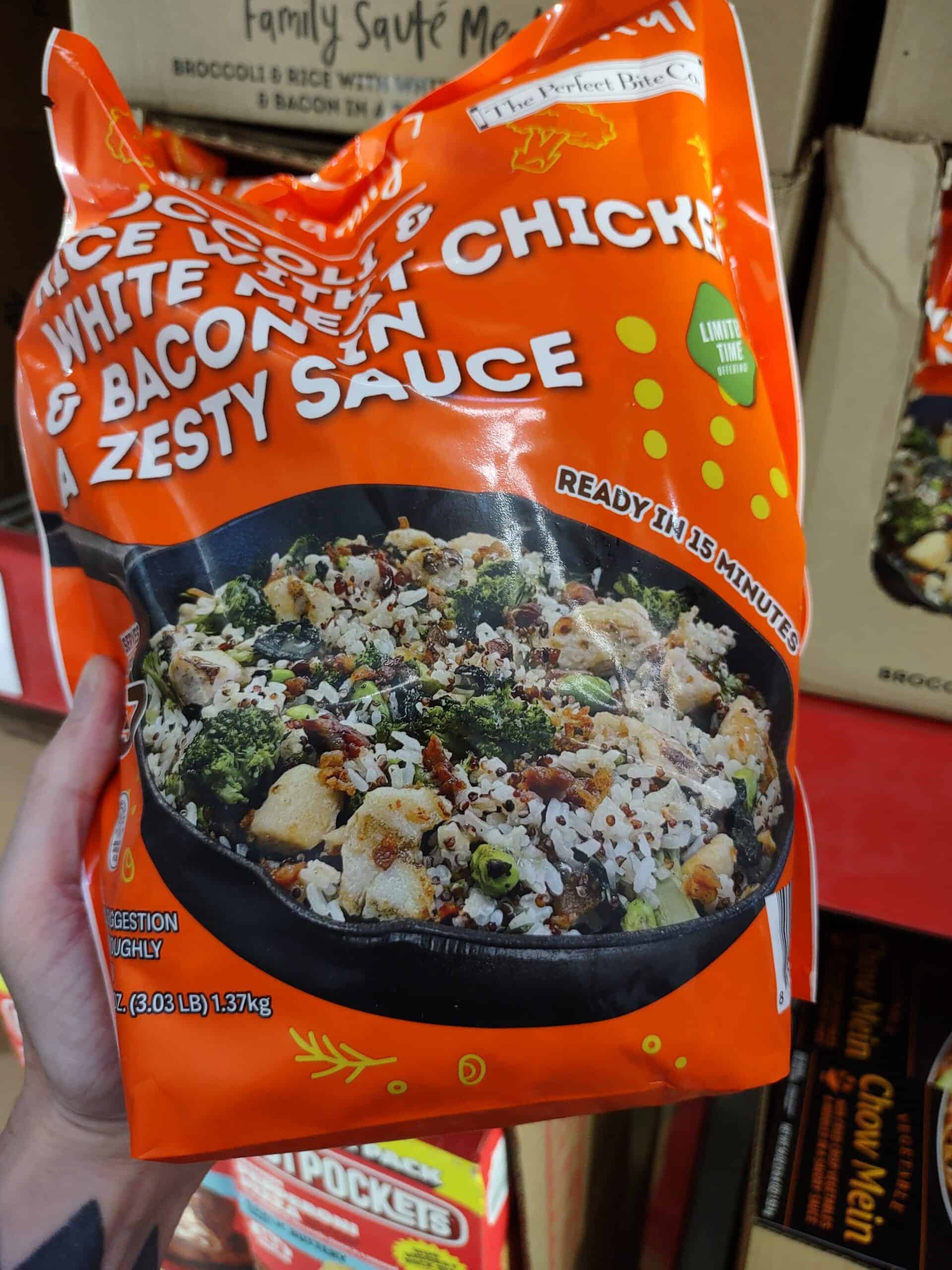 Broccoli & Rice with Chicken 48oz bag $6.88 at Sam’s