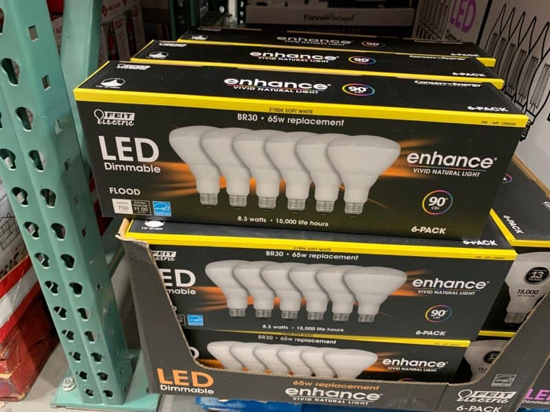 Feit LED Floodlights 6pk $2.99