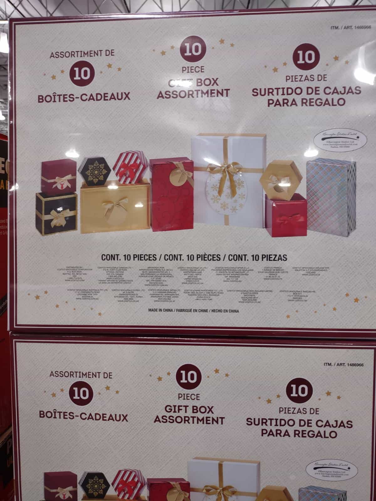 Holiday Gift Boxes 10pk $29.99